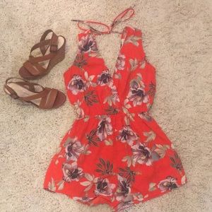 Floral romper